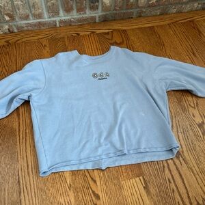 Hollister Light Blue Crewneck Sweatshirt